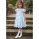 Katherine Johnson Dress Antoinette Stripe with Hint of Mischief Hand Smocking Katherine Johnson Dress Antoinette Stripe with Hint of Mischief Hand Smocking