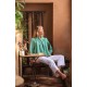 Scholl Blouse Golf Hole Green with Chalk Hand Smocking Edition 72 Scholl Blouse Golf Hole Green with Chalk Hand Smocking Edition 72