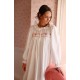 Nightingale Women's Dress Long Sleeves Moonstone with Kir Royale Hand Smocking Nightingale Women's Dress Long Sleeves Moonstone with Kir Royale Hand Smocking